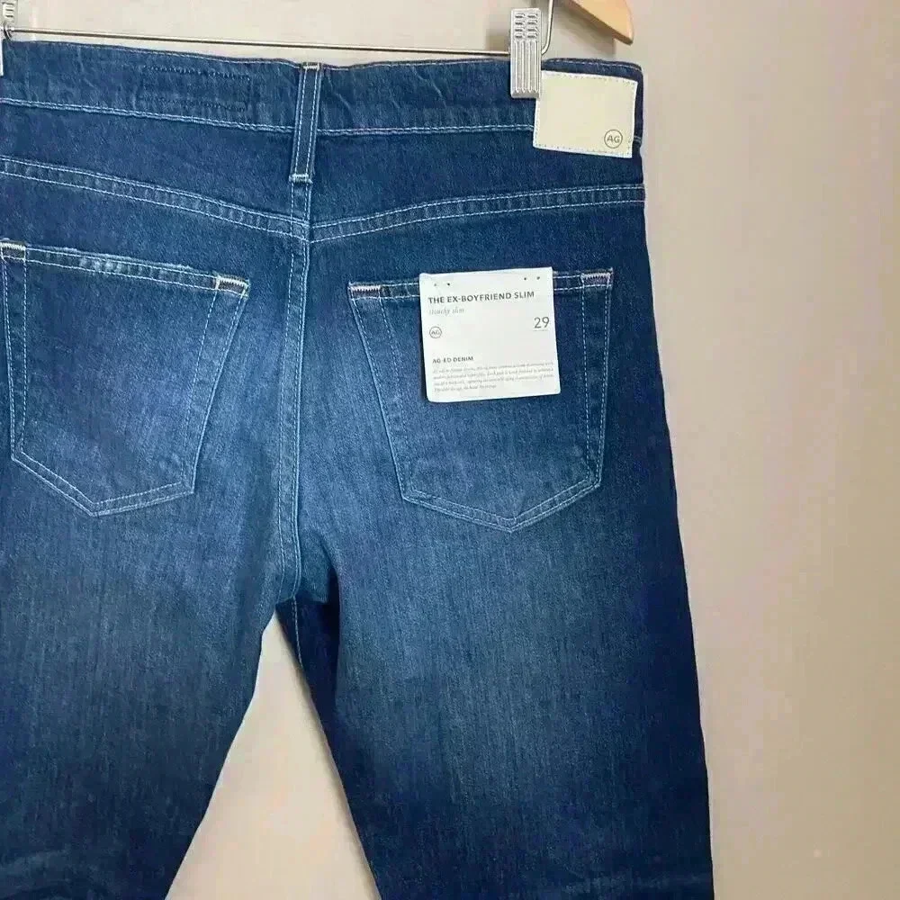 AG-ED Denim Ex-Boyfriend Slim Jeans Size 29‎
